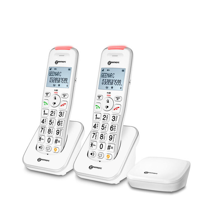 téléphone geemarc liberty 200 duo dect