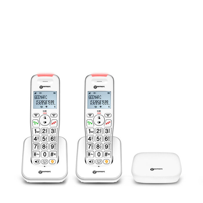 téléphone geemarc liberty 200 duo dect