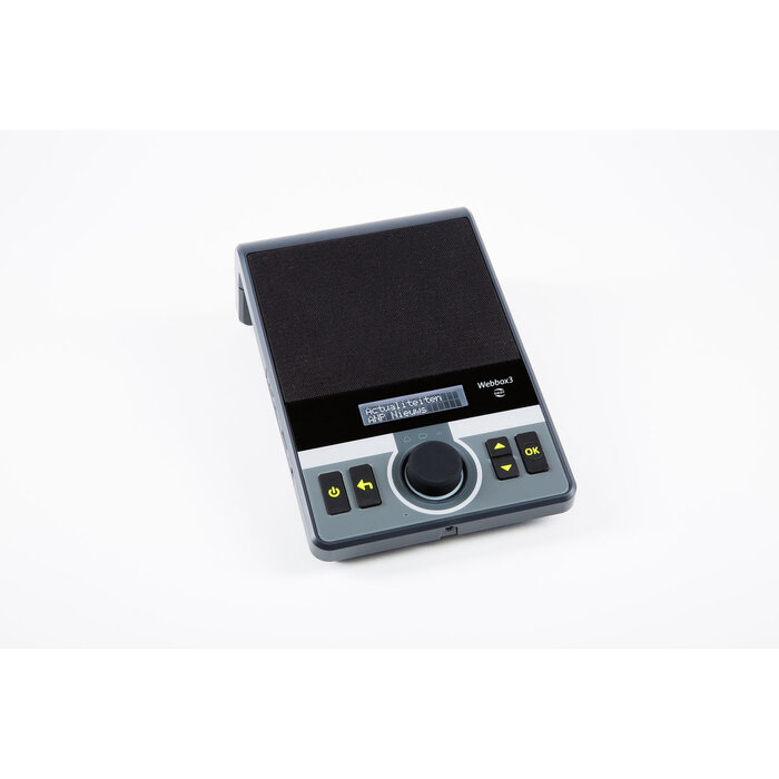 SENSOTEC Webbox 3 - Lecteur de livres audio et sous-titres TV parlés