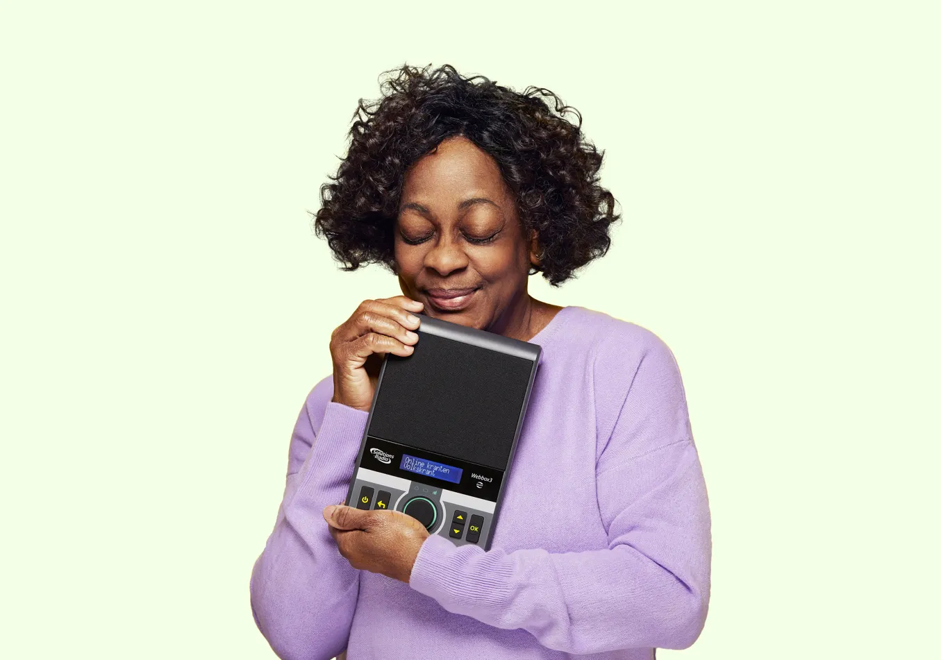 SENSOTEC Webbox 3 - Audiobook player and spoken TV subtitles