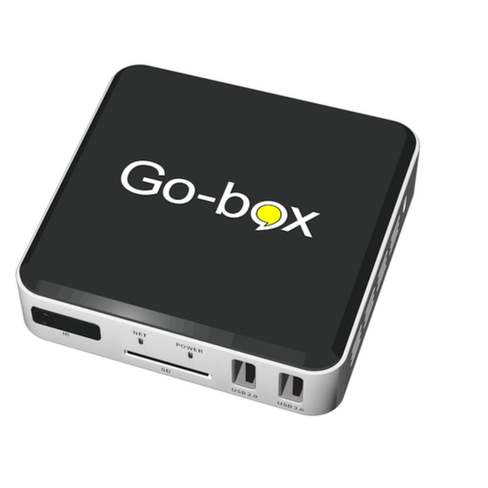 SENSOTEC Go-box Plus pour les sous-titres TV parlés et agrandis