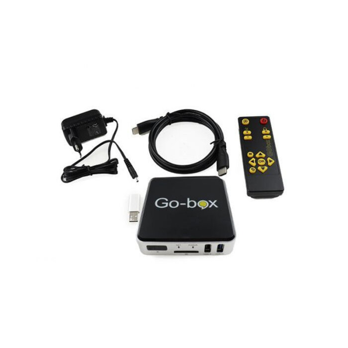 SENSOTEC Go-box Plus for spoken and enlarged TV subtitles
