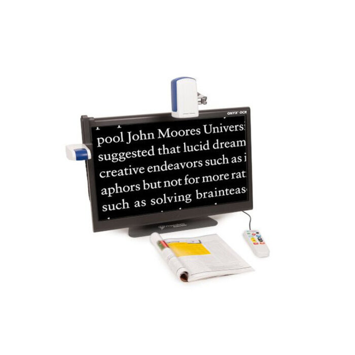 FREEDOM SCIENTIFIC ONYX Deskset HD 24" OCR. Screen magnifier 24" with speech output.