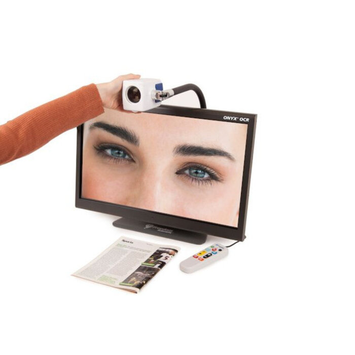 FREEDOM SCIENTIFIC ONYX Deskset HD 24" OCR. Screen magnifier 24" with speech output.
