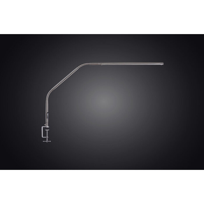 Lampe de table LED DAYLIGHT E35109 Slimline 4 à intensité variable en acier brossé