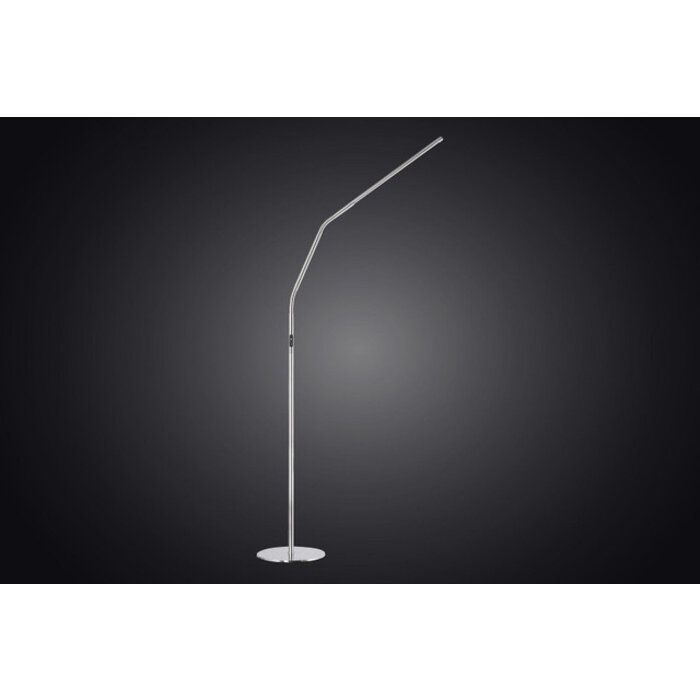 Lampadaire LED dimmable DAYLIGHT Slimline 4 E35119 - Acier brossé
