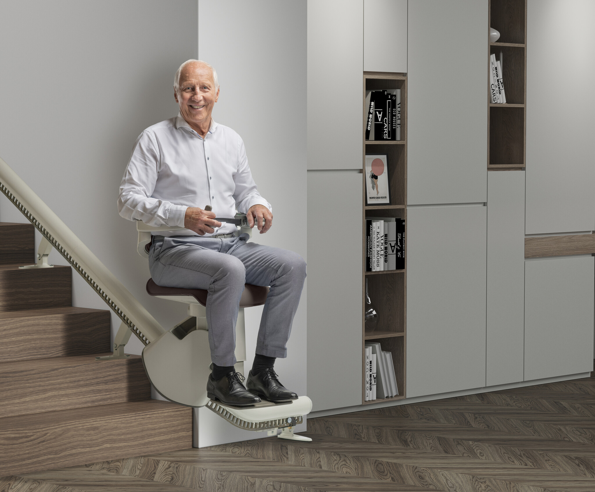 Monte-escalier sur mesure - demandez un devis gratuit