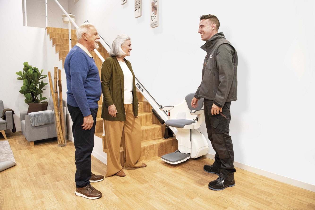 Monte-escalier sur mesure - demandez un devis gratuit