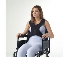 Trunk support for wheelchair use
