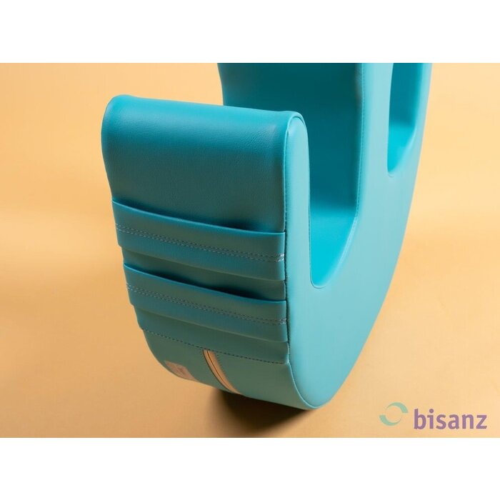 Coussin d'aide au retournement avec boucles de préhension latérales