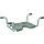 Hangende badzit in aluminium