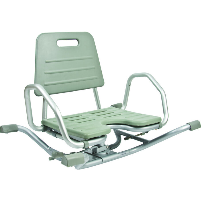 Siège de bain suspendu en aluminium