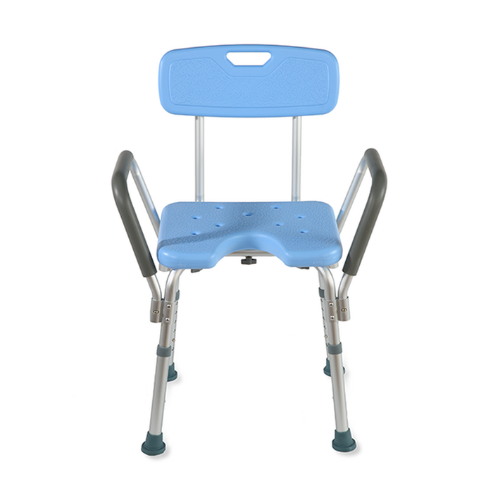 Height adjustable shower chair with support - Shower chair MOEM