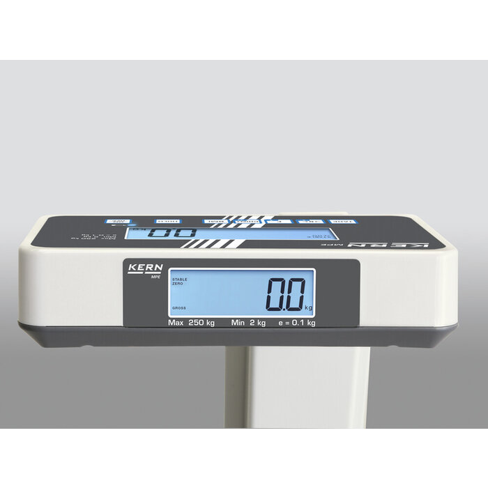 Personenweegschaal +statief 0-250 kg