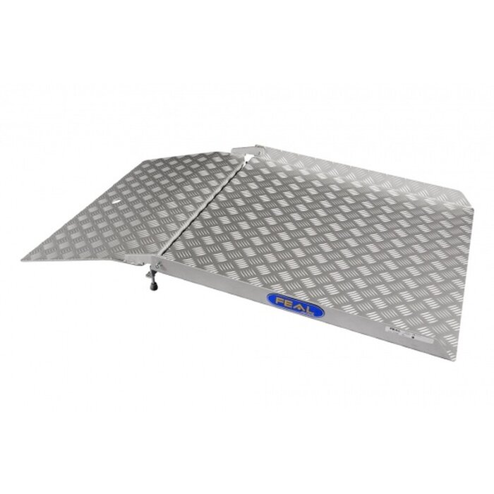 Ramp suitable for sliding doors, consisting of 2 parts: Drive-in-2