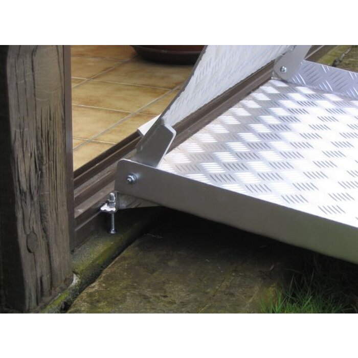 Ramp suitable for sliding doors, consisting of 2 parts: Drive-in-2