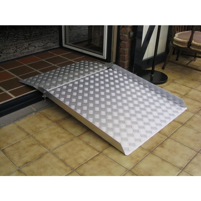 Ramp suitable for sliding doors, consisting of 2 parts: Drive-in-2