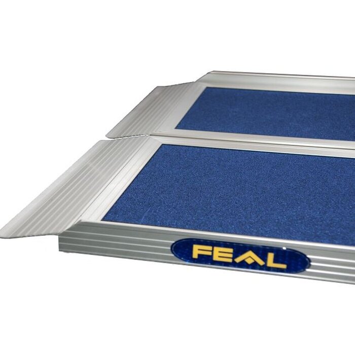 Lichte  en vouwbare oprijplaat tot 350 kg - aluminium - iRAMP©