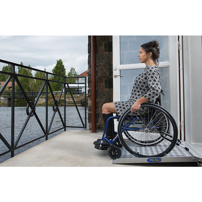 Non-folding ramp, Drive-in-1