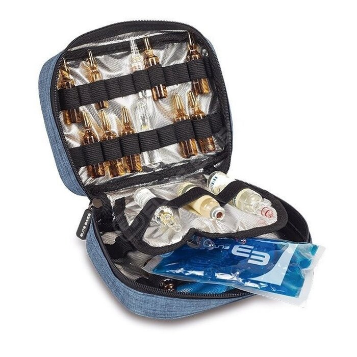 Ampoule Case Elite Fioles - Gris