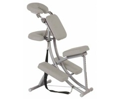 Fauteuil de massage en aluminium - gris