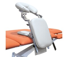 Appuie-tête de massage pliable - gris clair