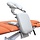 Foldable massage headrest - light grey
