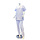 Hemd unisex, wit