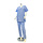 Chemise unisexe, bleu clair