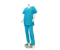 Chemise unisexe, turquoise