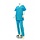 Pantalon unisexe, turquoise