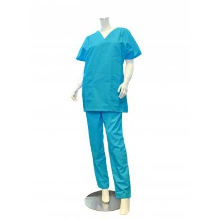 Broek unisex, turkoois