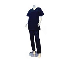 Pants unisex, navy blue