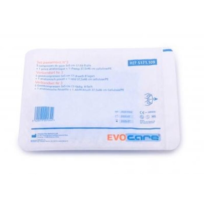 Kit de pansements Evocare n° 3 - Boîte de 50