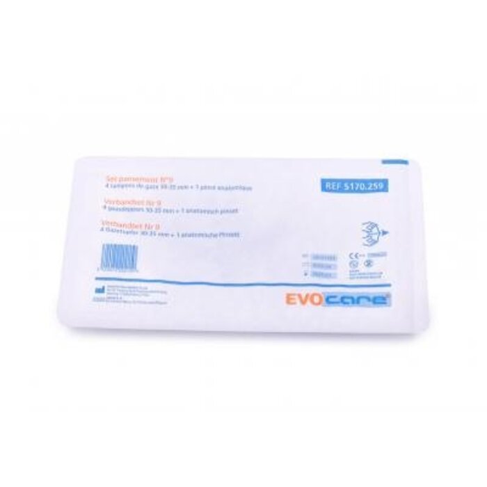 Kit de pansements Evocare n° 9 - Boîte de 50