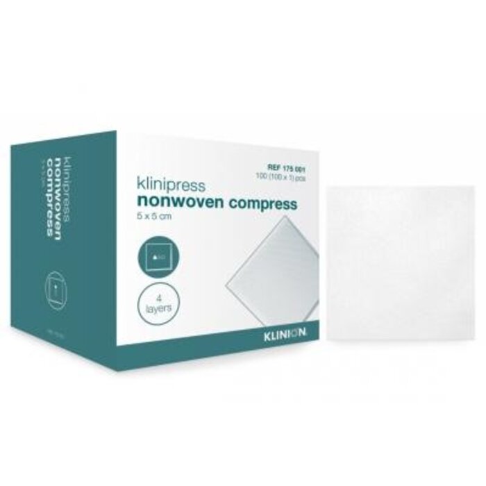 Compresses non tissées Klinion - Stériles