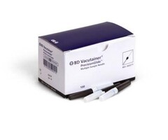 Aiguilles de prélèvement sanguin PrecisionGlide, 22G 1,5", noires - Boîte de 100