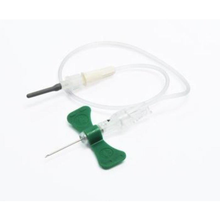 BD Vacutainer Push button blood collection set, 21G x 0.75 - Box of 50