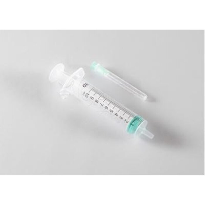 Syringes 5 ml + needles 21G x 1 1/2 Bd Emerald Luer C. - Box of 100