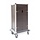 Atlas 520 linen trolley for clean laundry, with doors, Wenge Oak