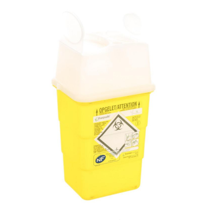 Sharpsafe needle container - 1 l