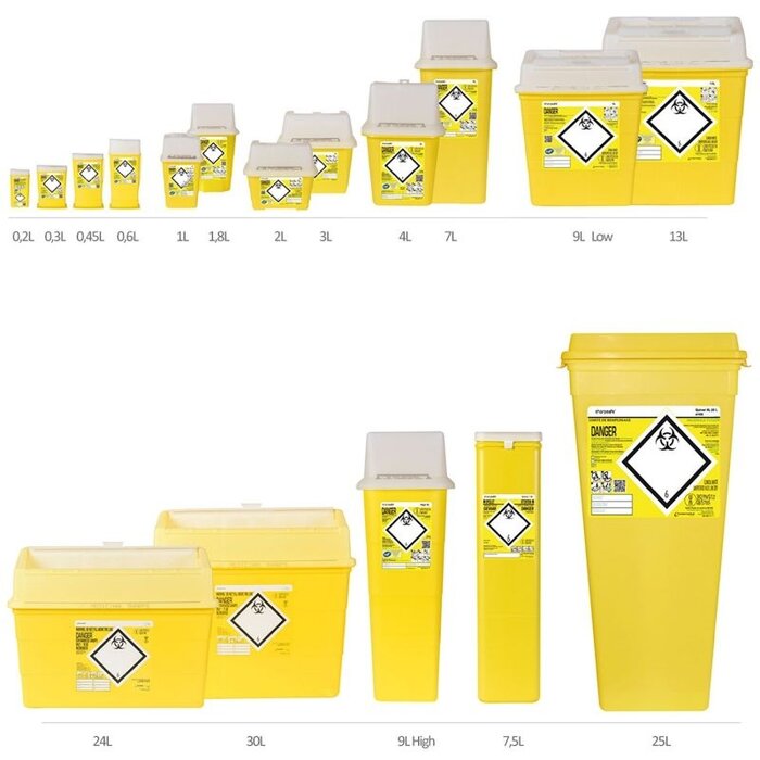 Sharpsafe needle container - 1 l