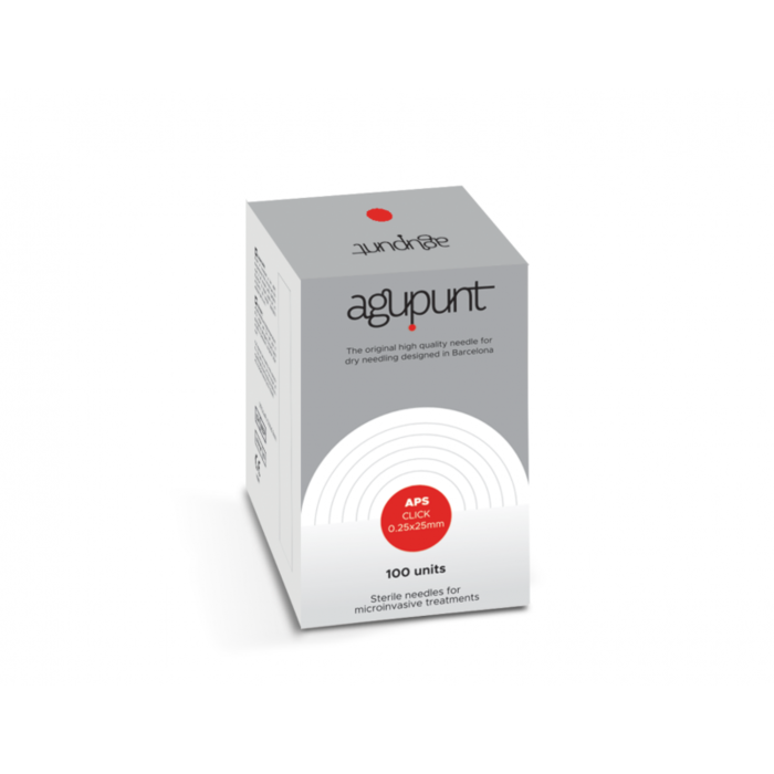 AguPunt APS Click dry needling needle - 0.25 x 25 mm (100 pcs)