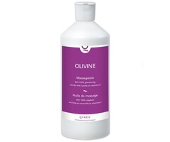 Huile de massage Olivine bio - Qines - 500 ml