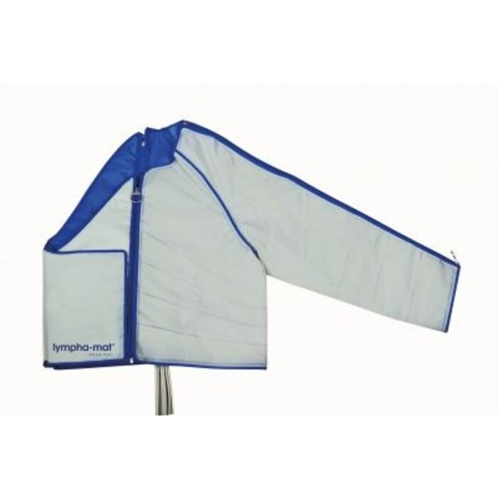 Veste Lympha-mat - gauche - grise - connecteur blanc