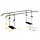Parallel bars foldable 'Easy Click' - 3.5 m