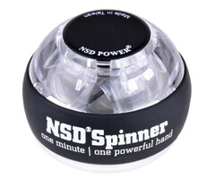 NSD Powerball spinner - wrist trainer - standard - Crystal