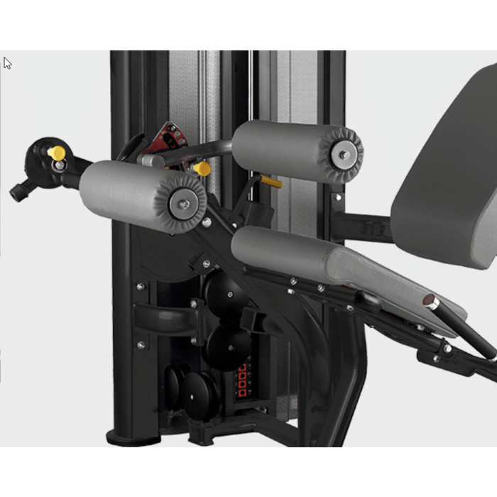 BH Leg Extension/Leg Curl - Dual Function - zwart
