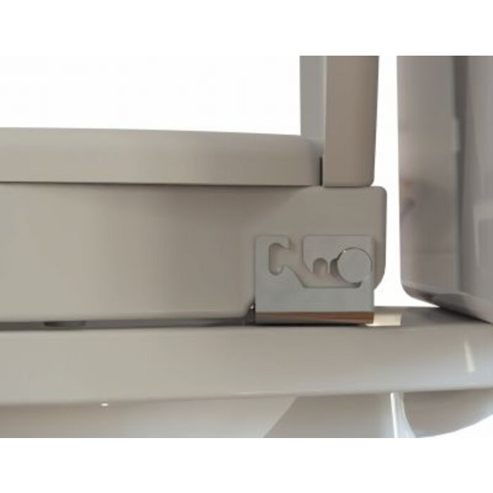 Réhausseur de siège de toilette Ashby Lift Oval - 10 cm