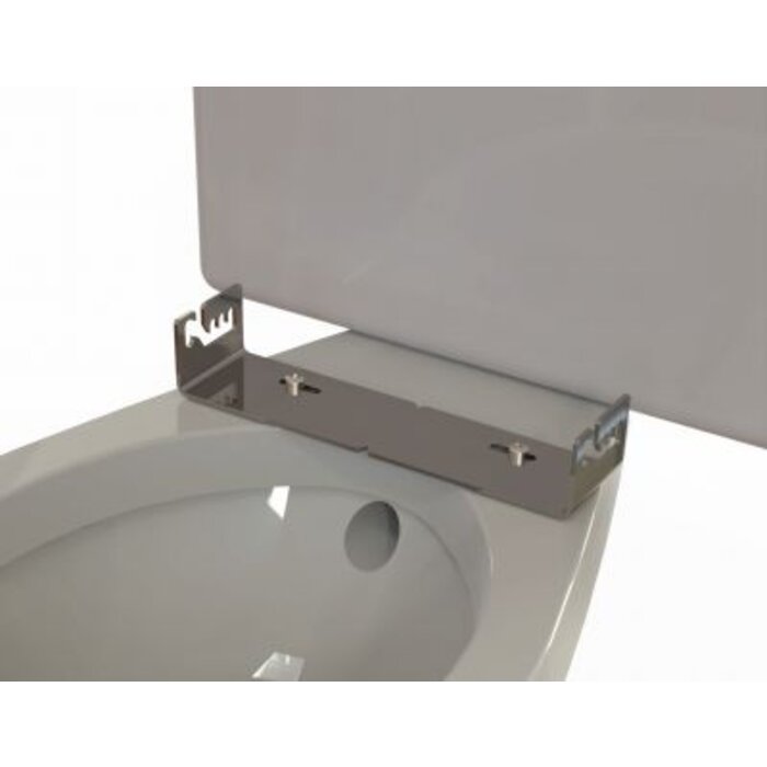 Réhausseur de siège de toilette Ashby Lift Oval - 10 cm